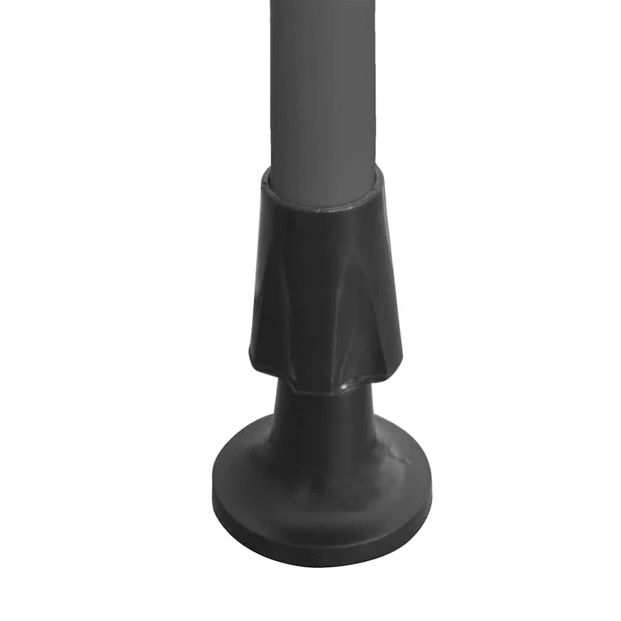 Auvent manuel rétractable avec LED 300 cm Orange et marron - 8