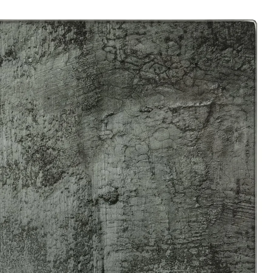 Planches à découper 2 pcs motif de béton Verre trempé - 3