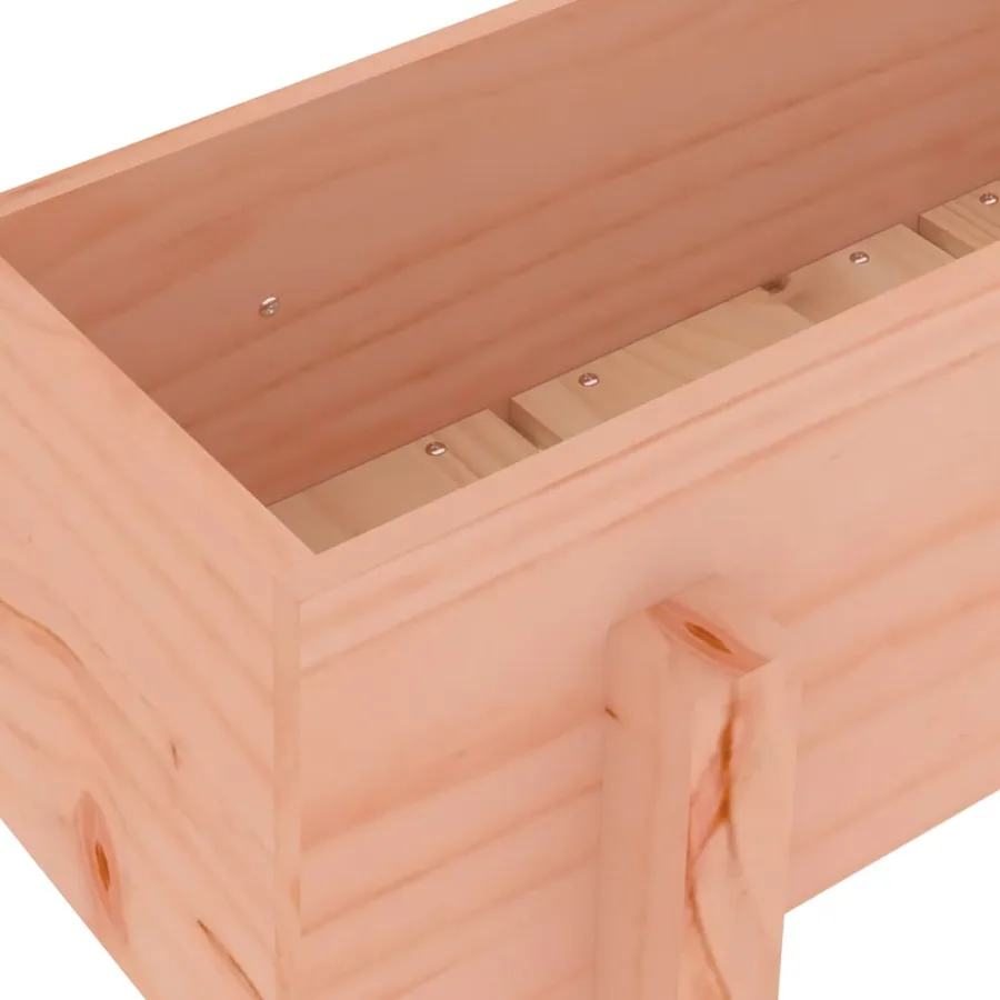 Jardinière 62x30x38 cm bois massif douglas - 7