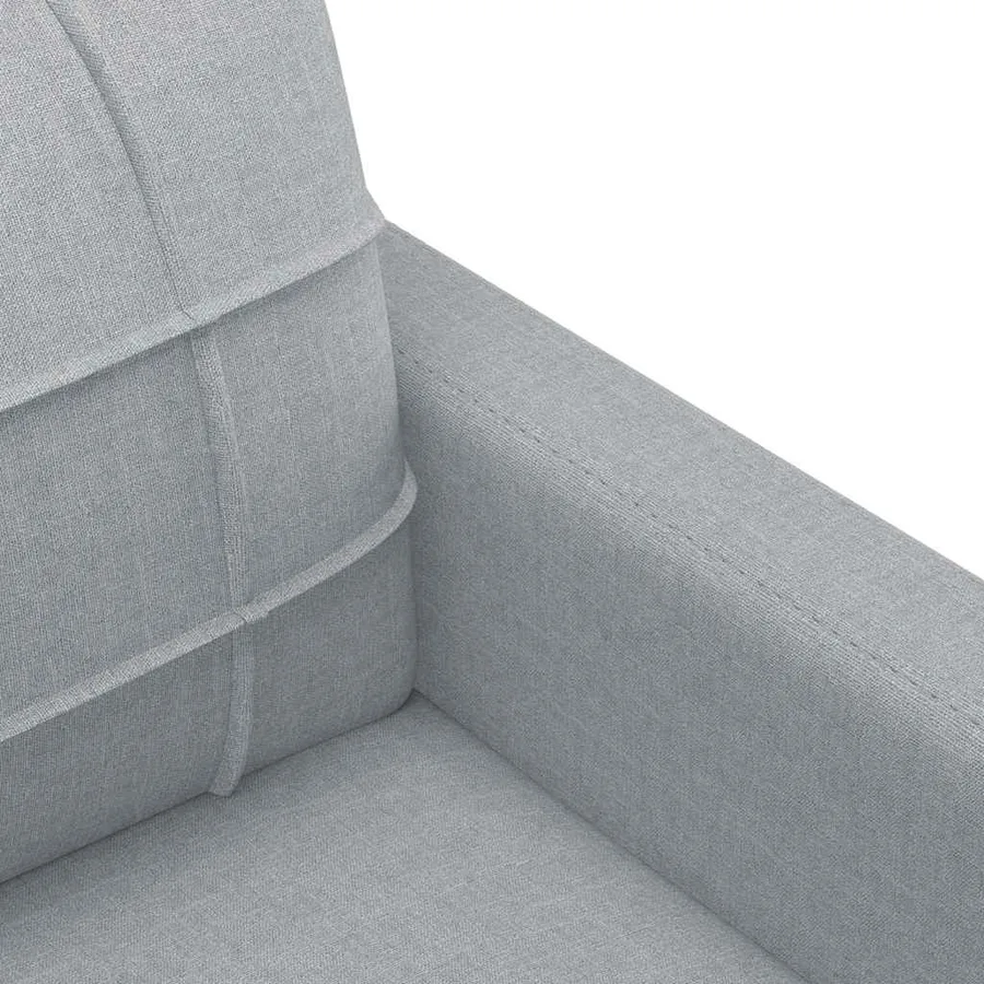 Fauteuil Gris clair 60 cm Tissu - 6