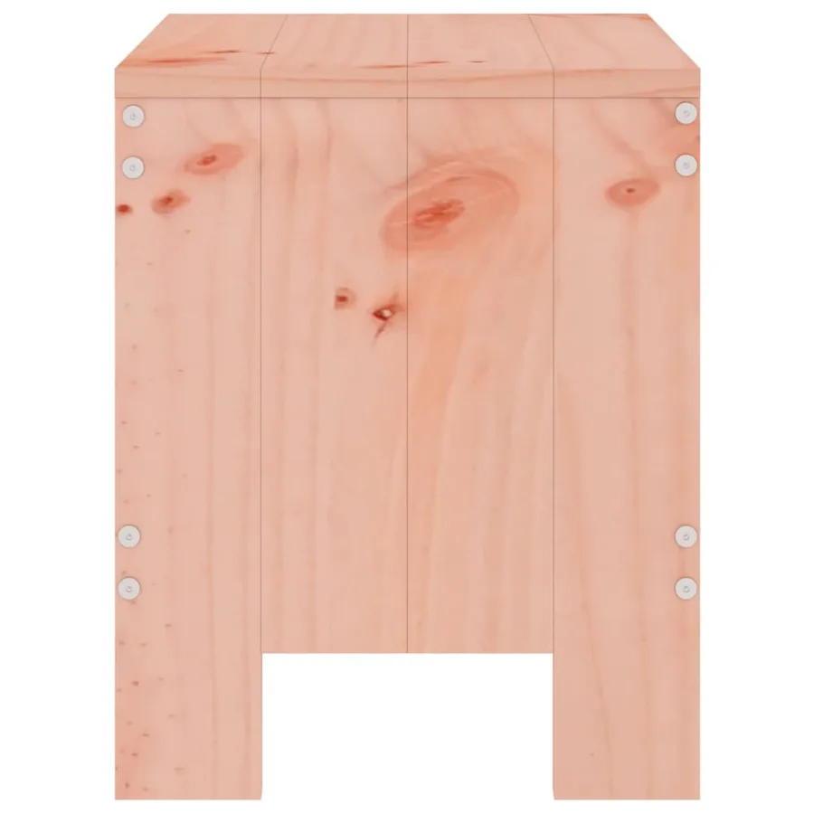 Tabourets de jardin lot de 2 40x36x45 cm bois massif Douglas - 5