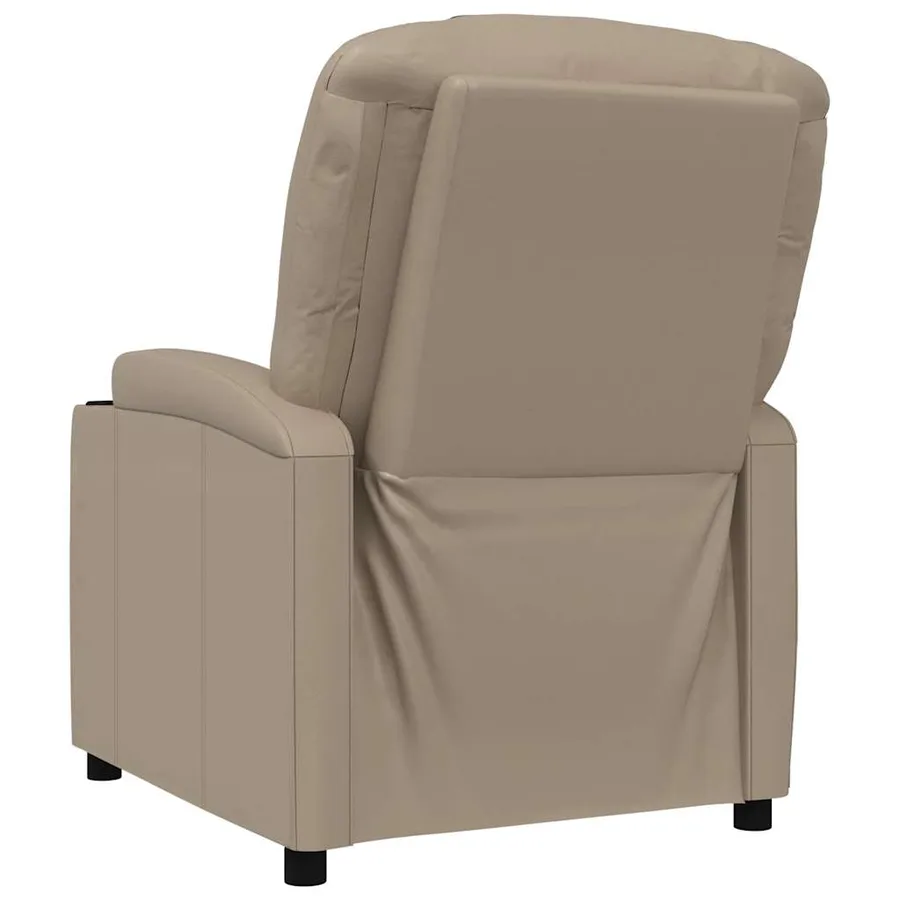 Fauteuil inclinable Cappuccino Similicuir - 5