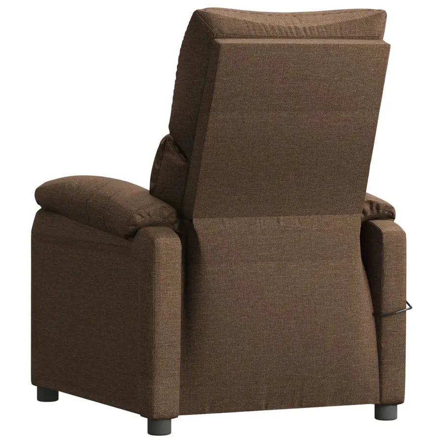 Fauteuil de massage Marron Tissu - 6