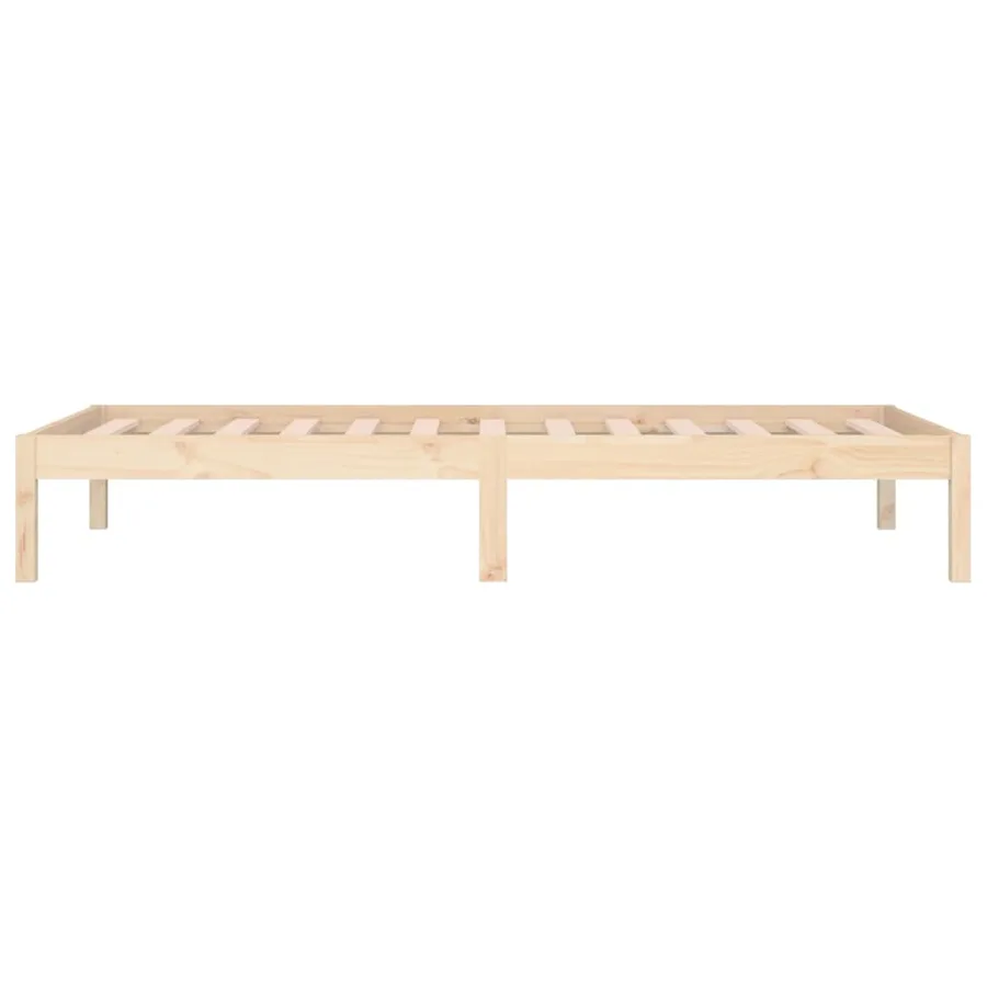 Lit de jour sans matelas 90x200 cm bois de pin massif - 9