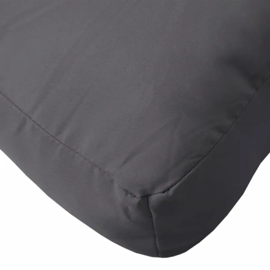 Coussins de palette lot de 3 anthracite tissu - 8
