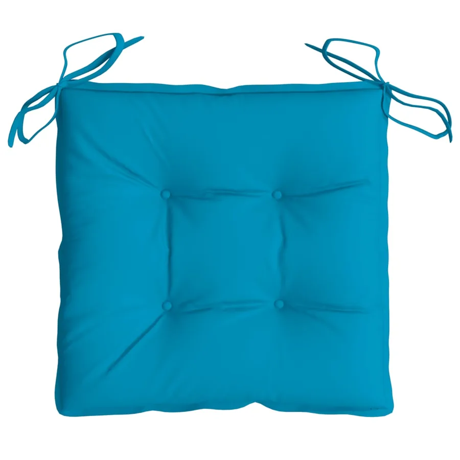 Coussins de palette lot de 6 bleu clair 50x50x7 cm tissu oxford - 6