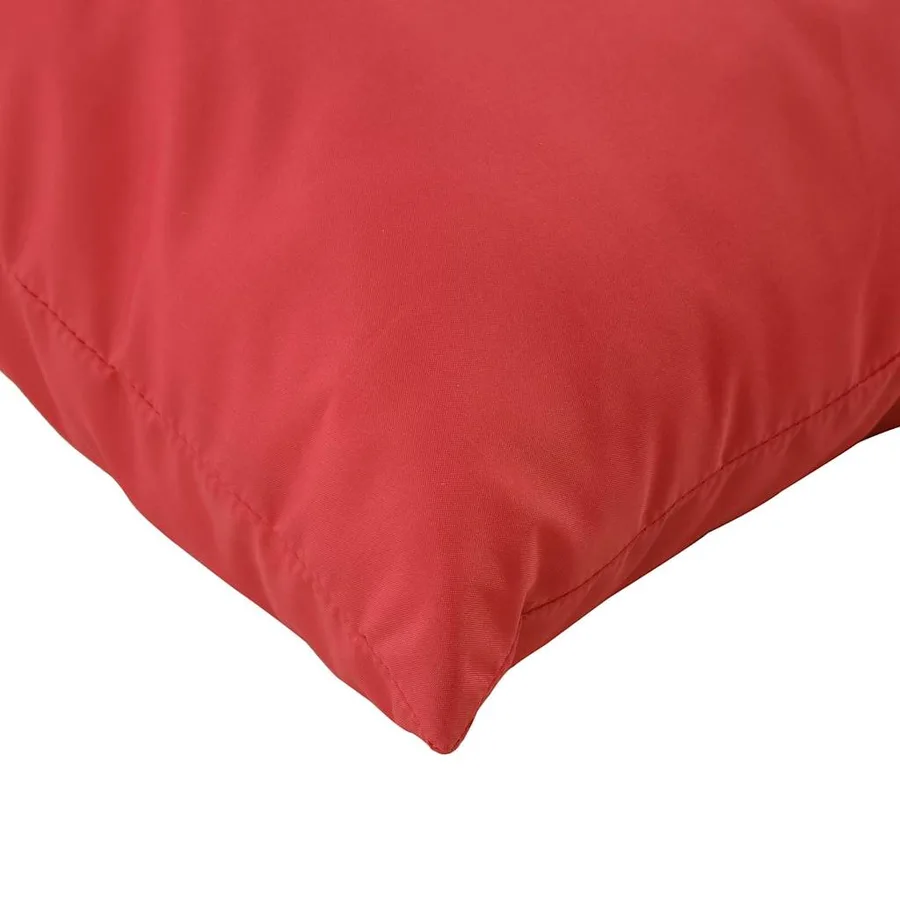 Coussins de palette lot de 2 rouge tissu oxford - 7
