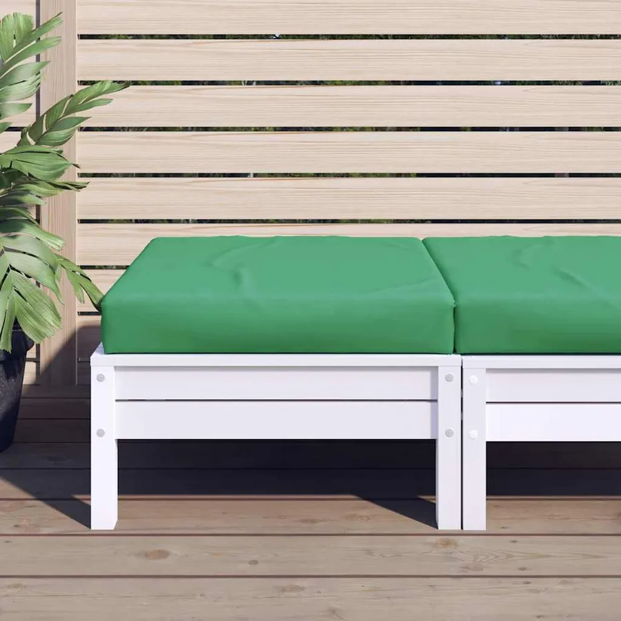 Coussin de palette vert 60x60x9,5 cm tissu oxford