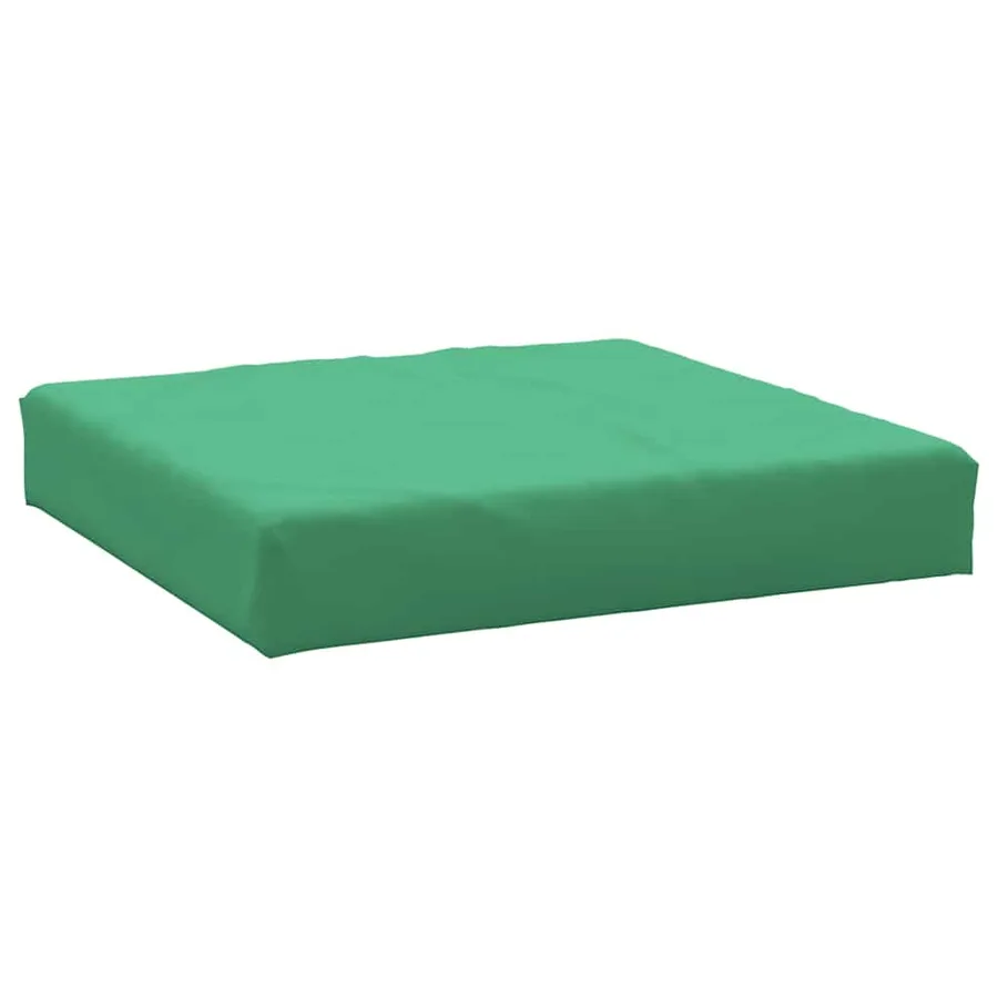 Coussin de palette vert 60x60x9,5 cm tissu oxford - 2