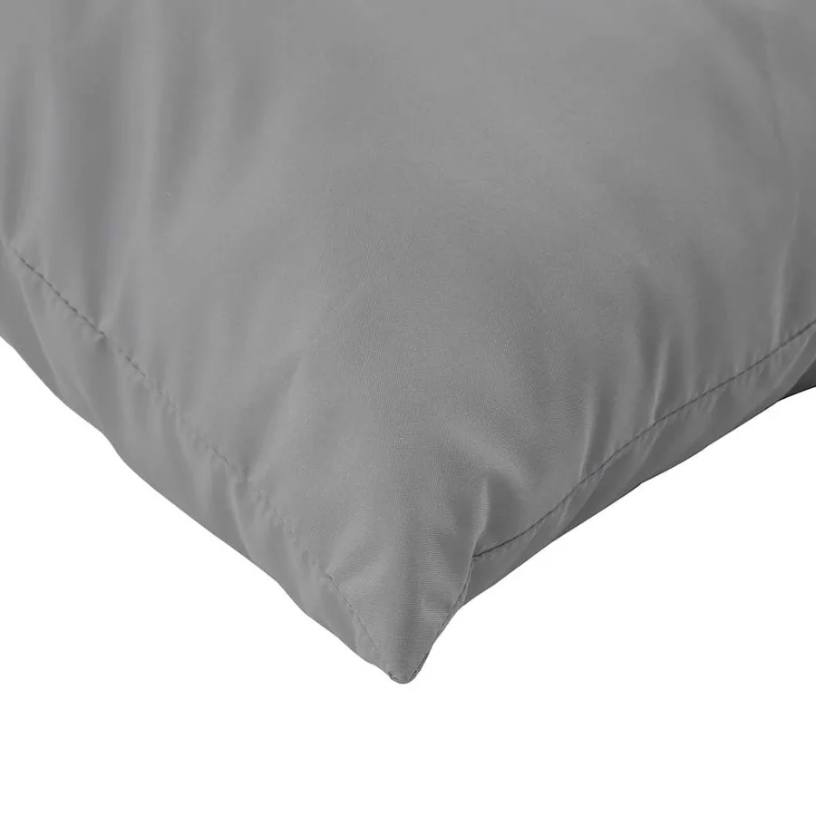 Coussins de palette lot de 3 gris tissu oxford - 7