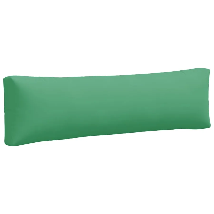 Coussins de palette lot de 2 vert tissu - 5