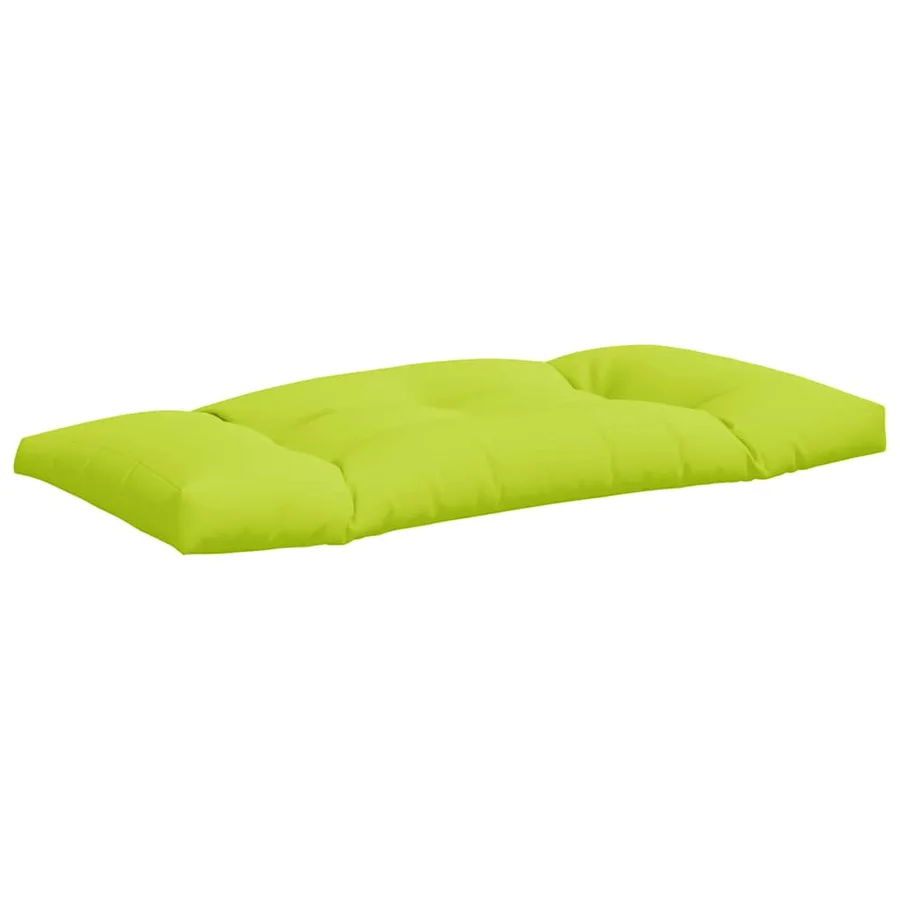 Coussins de palette lot de 2 vert vif tissu - 5