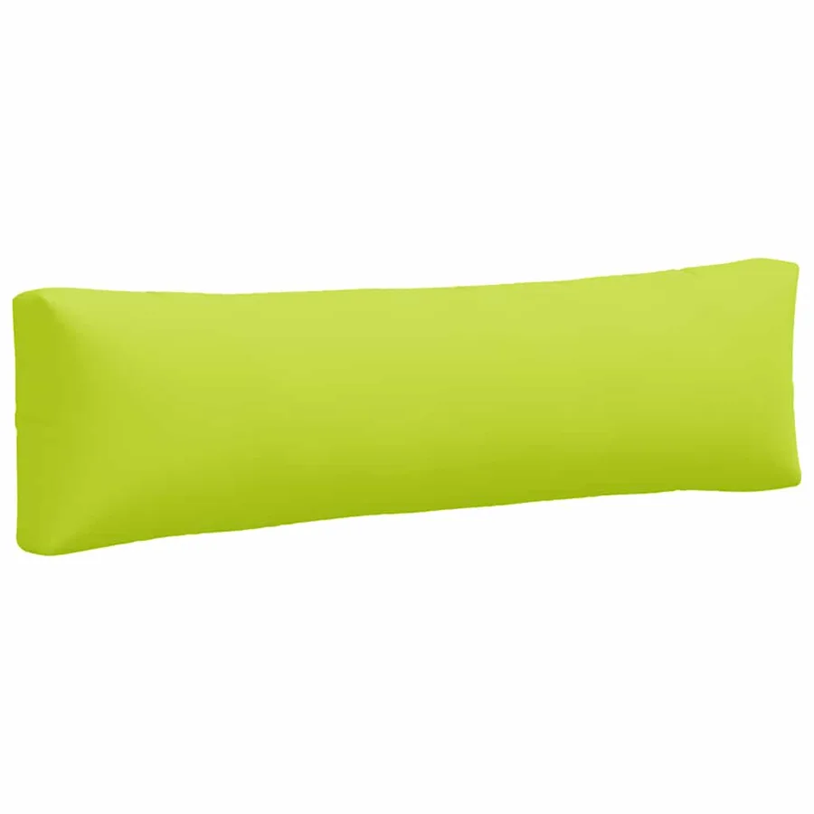 Coussins de palette lot de 2 vert vif tissu - 6