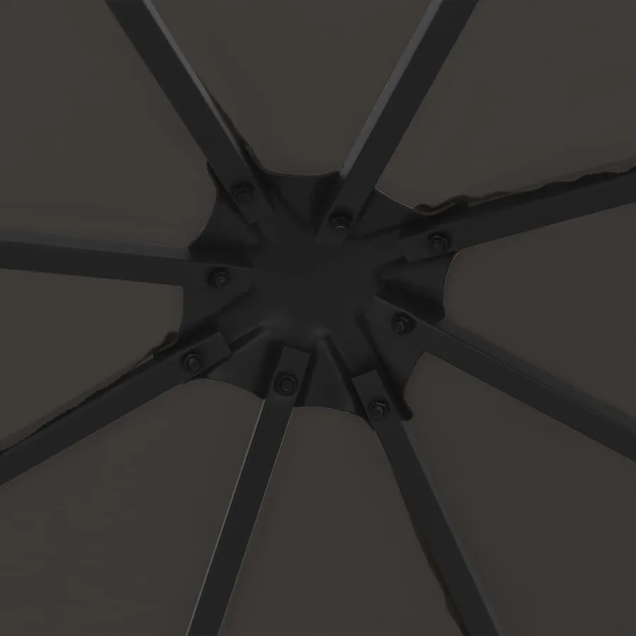 Belvédère 3x3 m Anthracite - 3