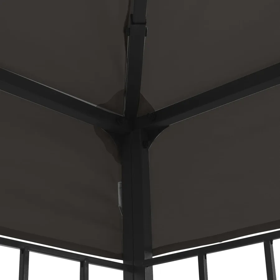 Belvédère 3x3 m Anthracite - 5