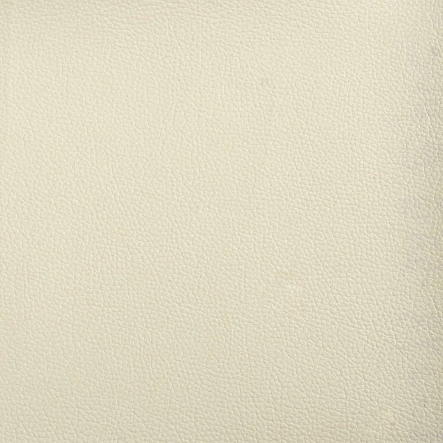 Canapé à 2 places Crème 120 cm Similicuir - 7
