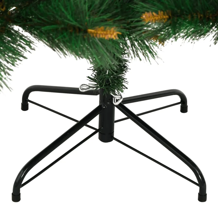 Sapin de Noël artificiel à charnières avec support 150 cm - 6