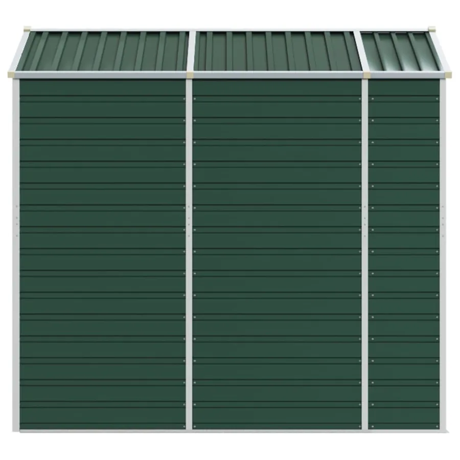 Abri de jardin Vert 191 x 215 x 198 cm Acier galvanisé - 6