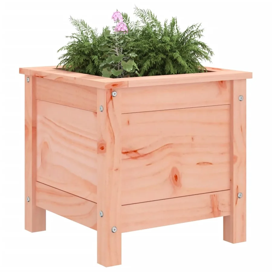 Jardinière 40x40x39 cm bois massif douglas - 3