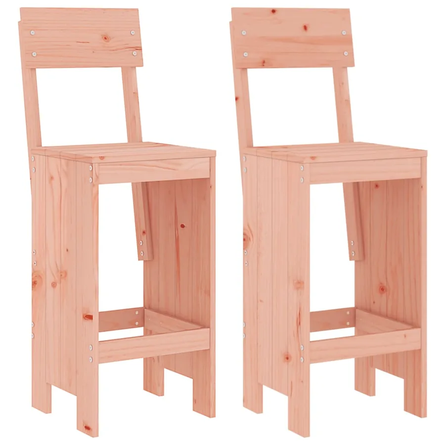 Ensemble de bar de jardin 3 pcs bois massif de Douglas - 3