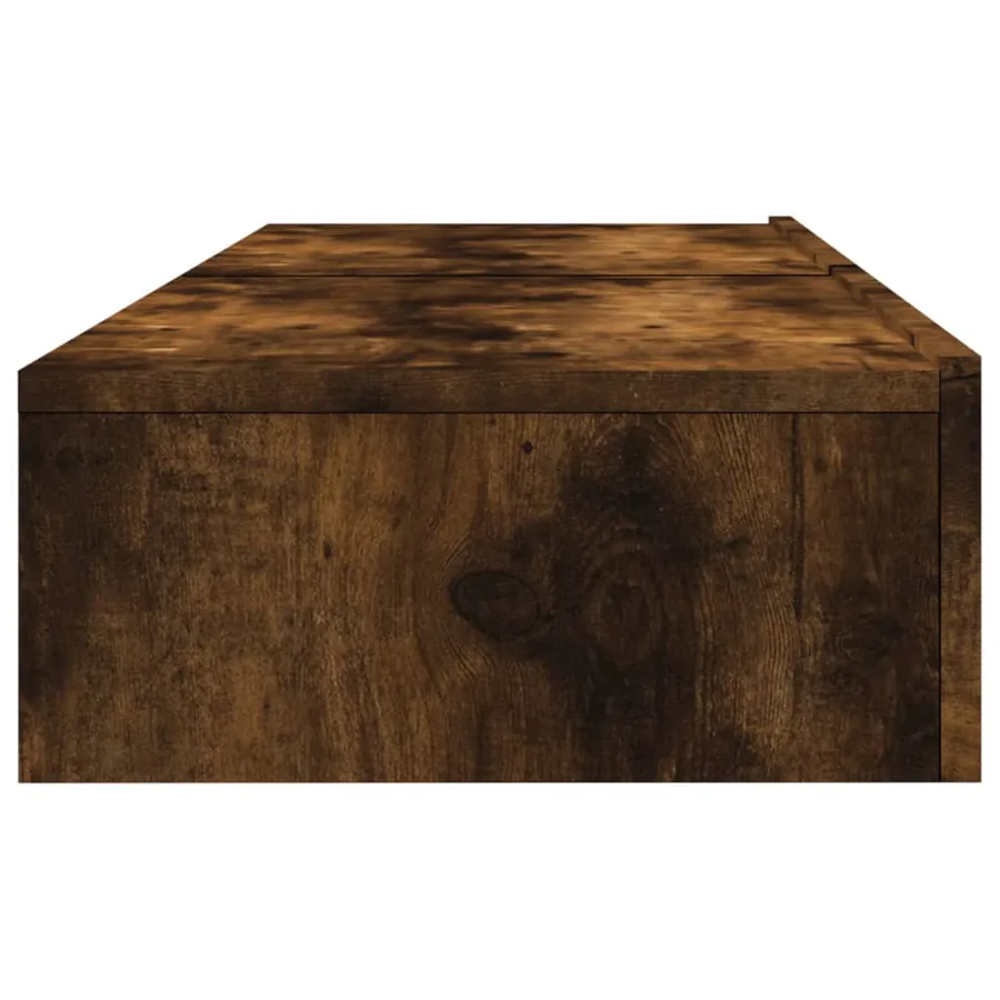 Meubles TV avec lumières LED 2 pcs chêne fumé 60x35x15,5 cm - 9