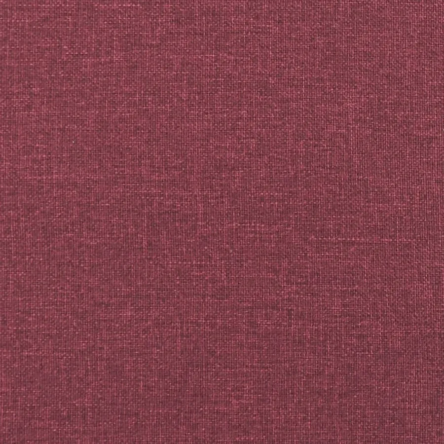 Ensemble de canapés 2 pcs avec coussins Rouge bordeaux Tissu - 5