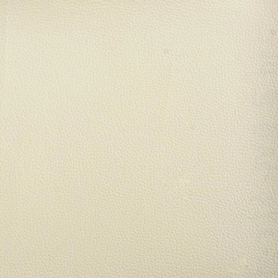 Ensemble de canapés 3 pcs avec coussins Crème Similicuir - 8
