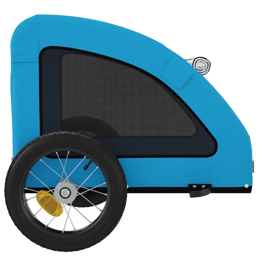 Remorque de vélo pour animaux de compagnie bleu - 7
