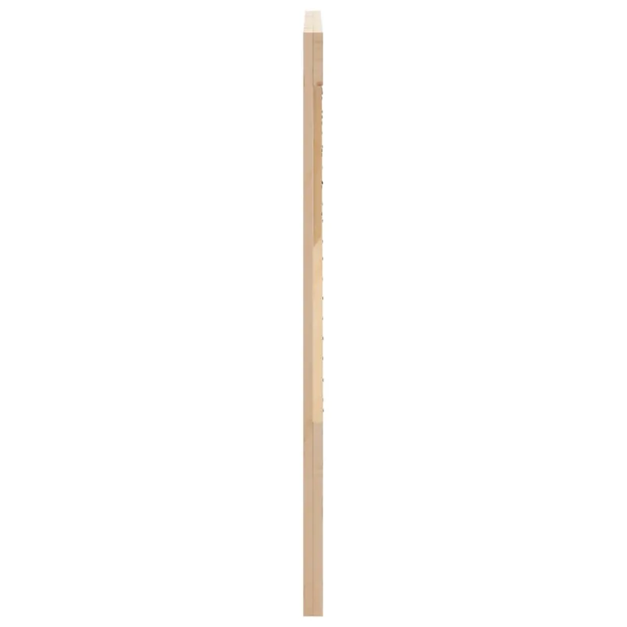 Tête de lit 140x104 cm bois massif de pin - 4