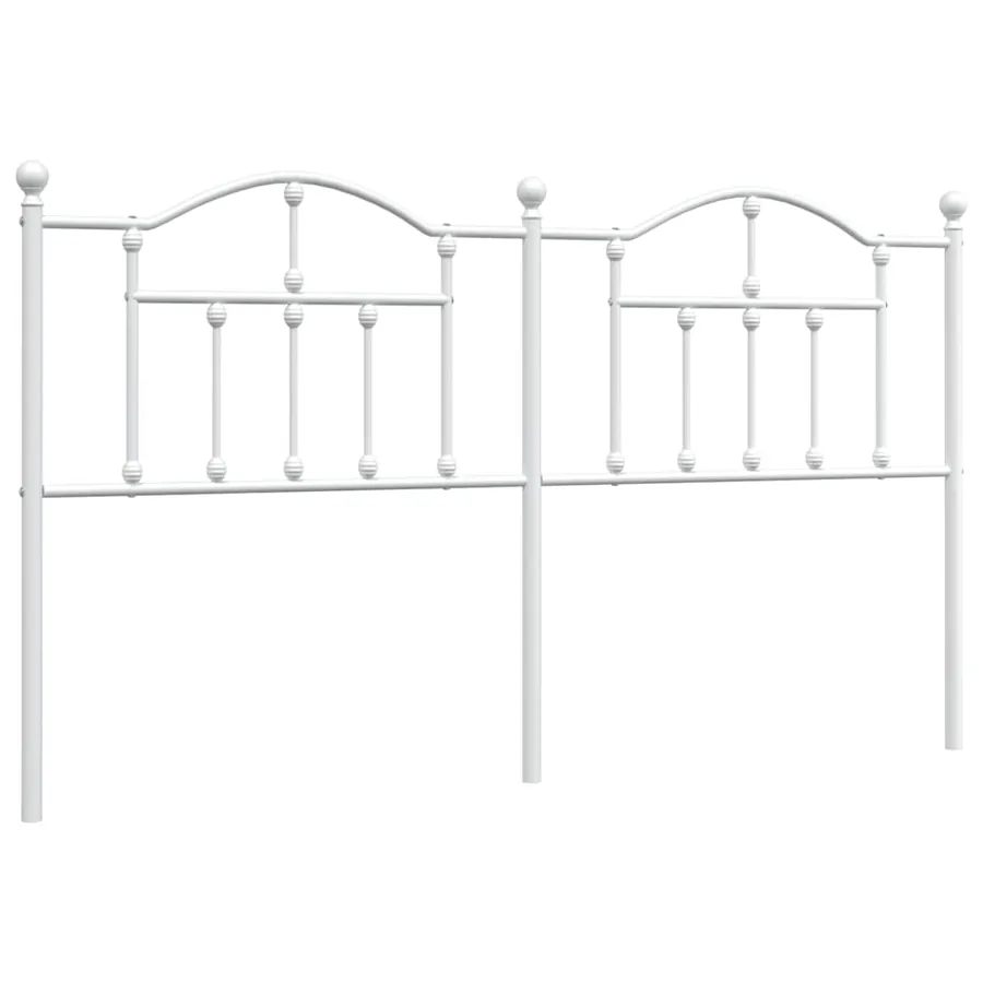 Tête de lit de remplacement métal blanc 180 cm - 2