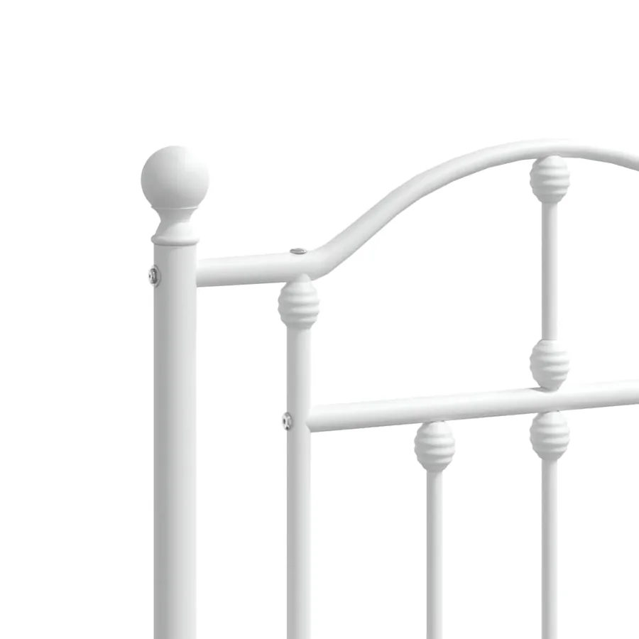 Tête de lit de remplacement métal blanc 180 cm - 6