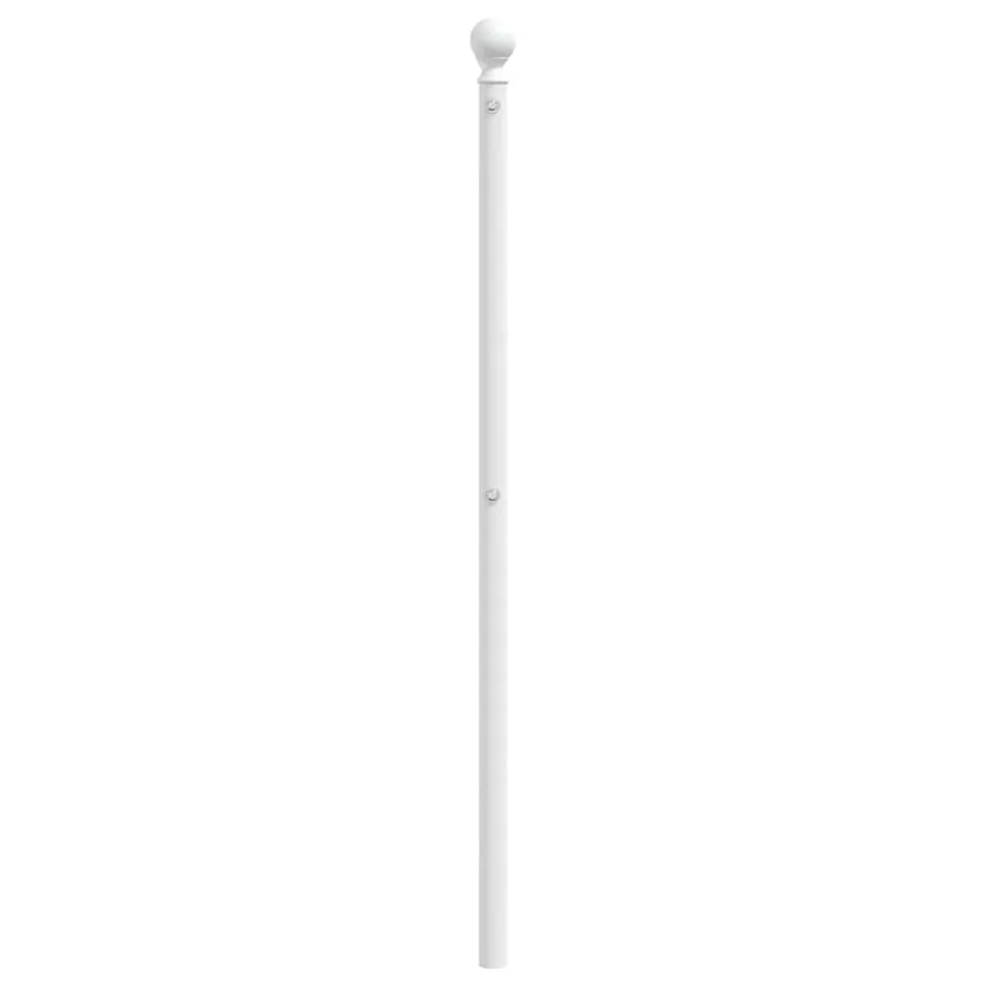 Tête de lit de remplacement métal blanc 200 cm - 4