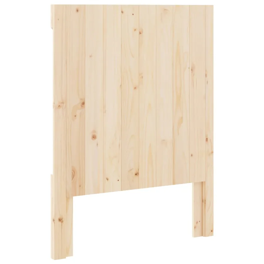 Tête de lit 80x104 cm bois massif de pin - 5