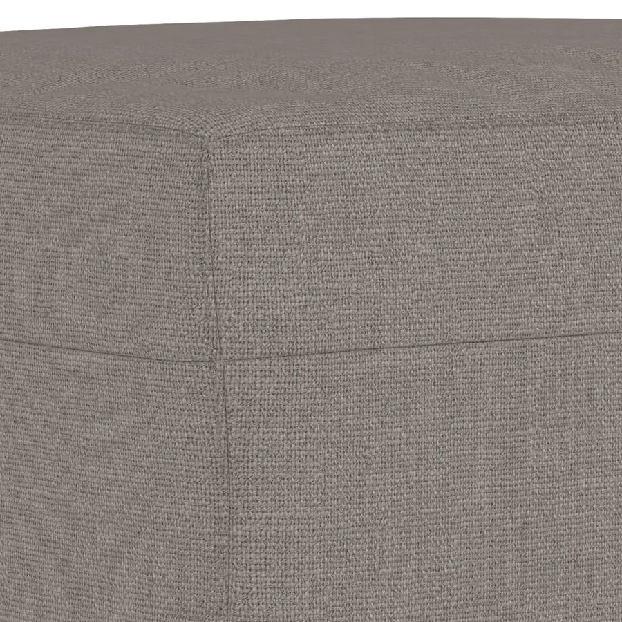 Ensemble de canapés 4 pcs avec coussins Taupe Tissu - 8
