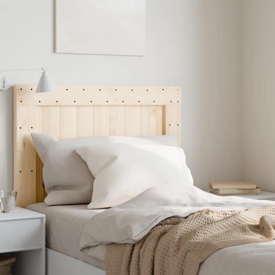 Tête de lit 80x104 cm bois massif de pin