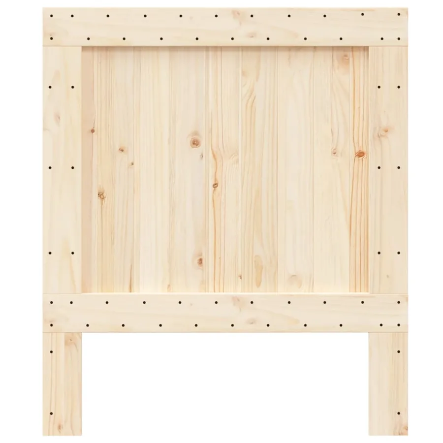 Tête de lit 80x104 cm bois massif de pin - 3