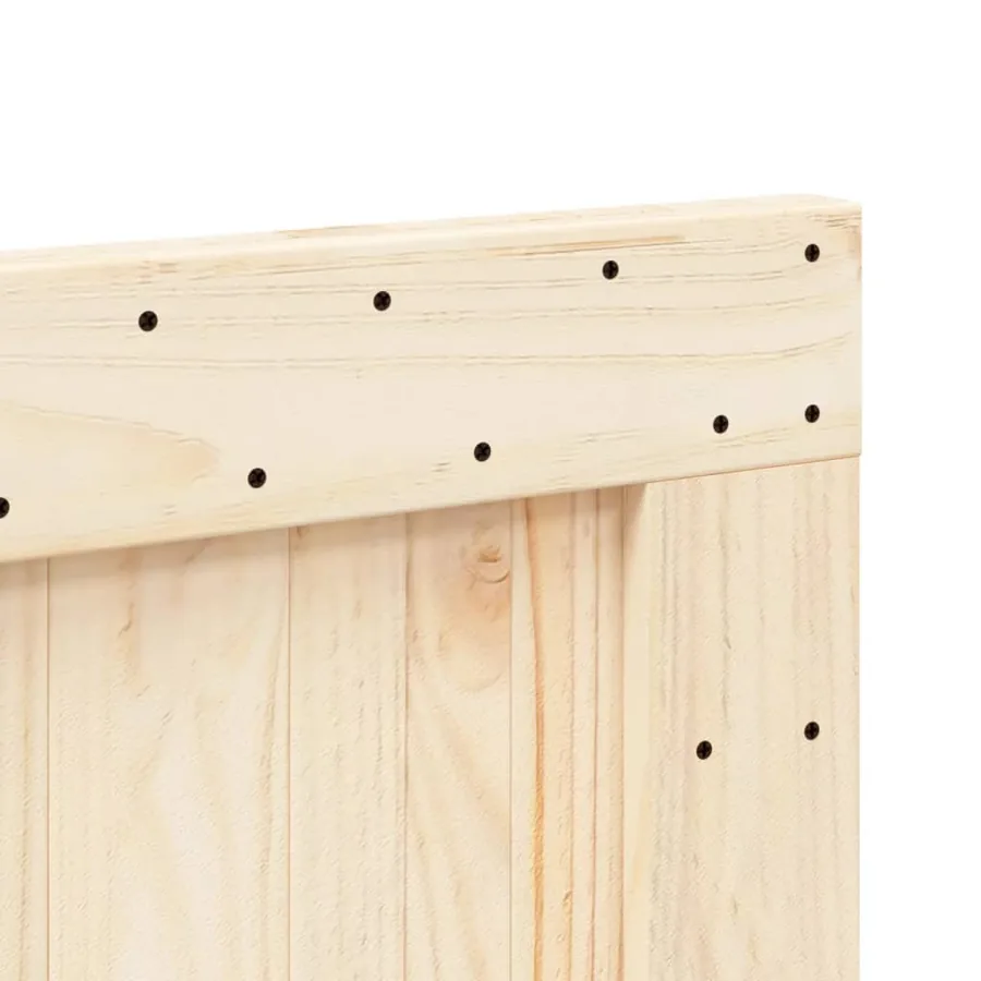 Tête de lit 80x104 cm bois massif de pin - 6