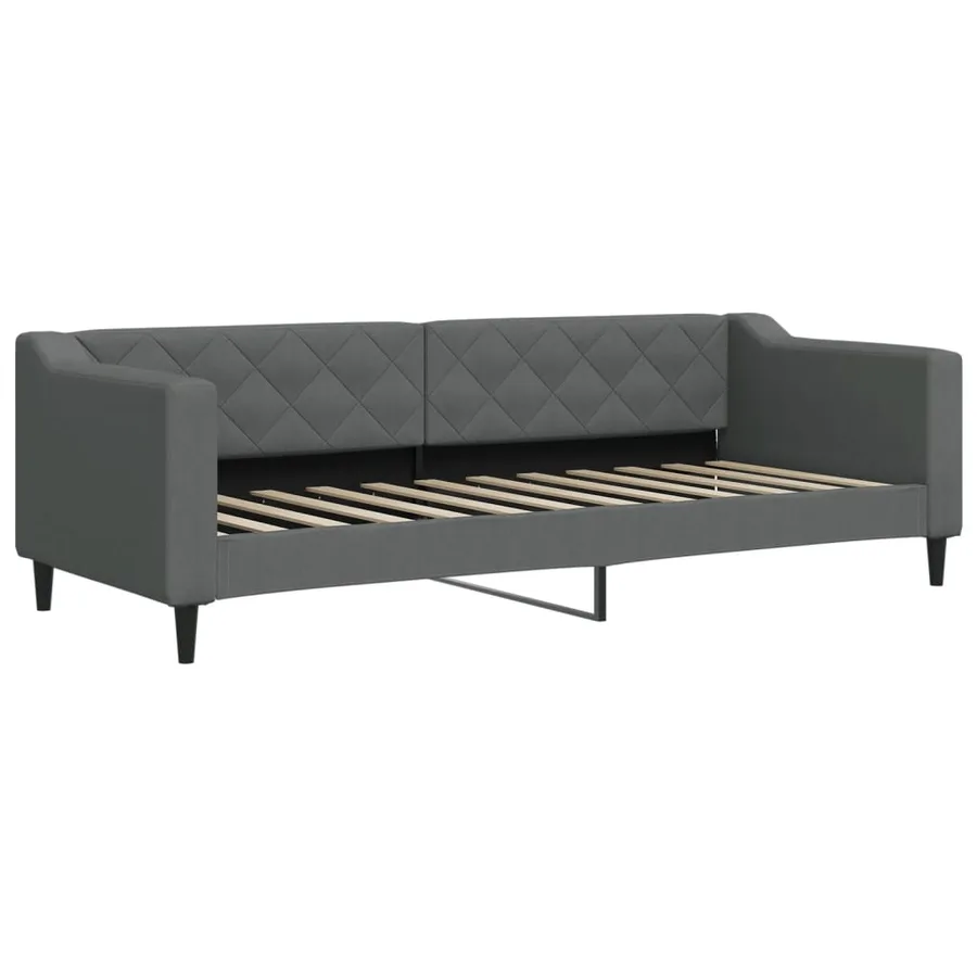 Lit de jour avec gigogne et tiroirs sans matelas 80x200 cm - 4