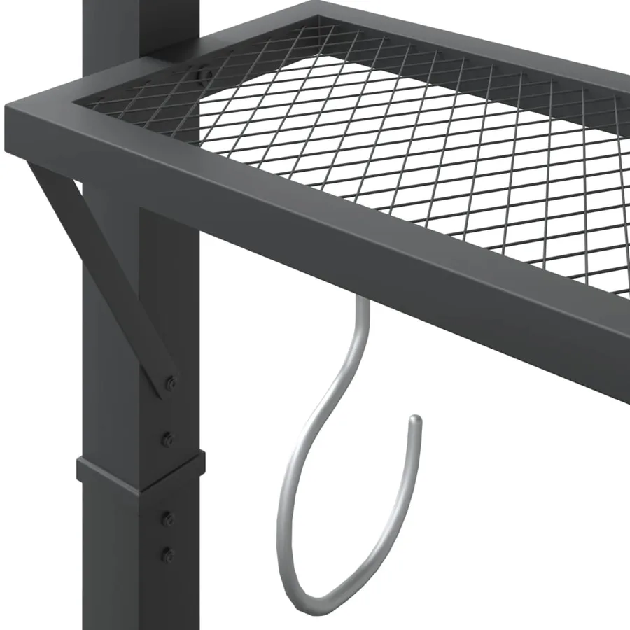 Belvédère avec toit 220x110x200 cm Anthracite - 6