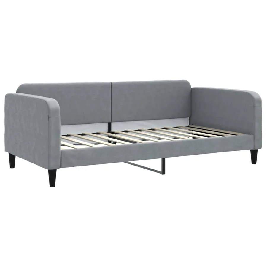 Lit de jour avec gigogne et tiroirs sans matelas 100x200 cm - 6
