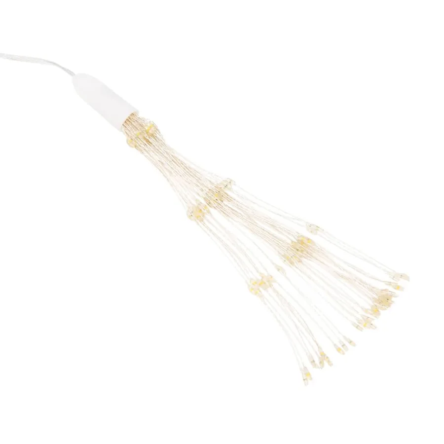 Étoile rayonnante de Noël 140 LED 2 pcs blanc froid 17 cm - 6