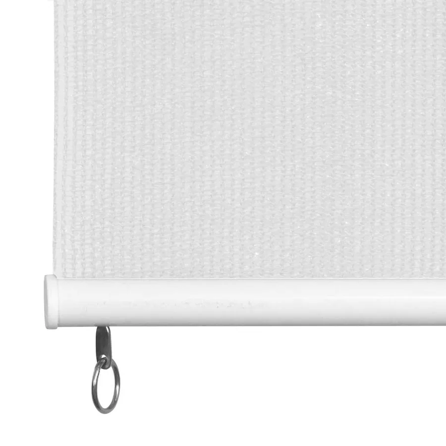 Store roulant d'extérieur 205 (l) x 140 (H) cm blanc - 4