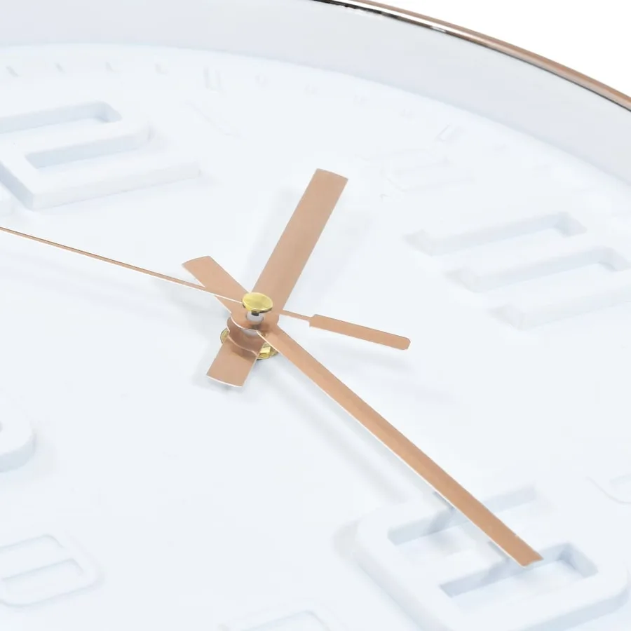 Horloge murale avec aspect de cuivre 30,5 cm - 4