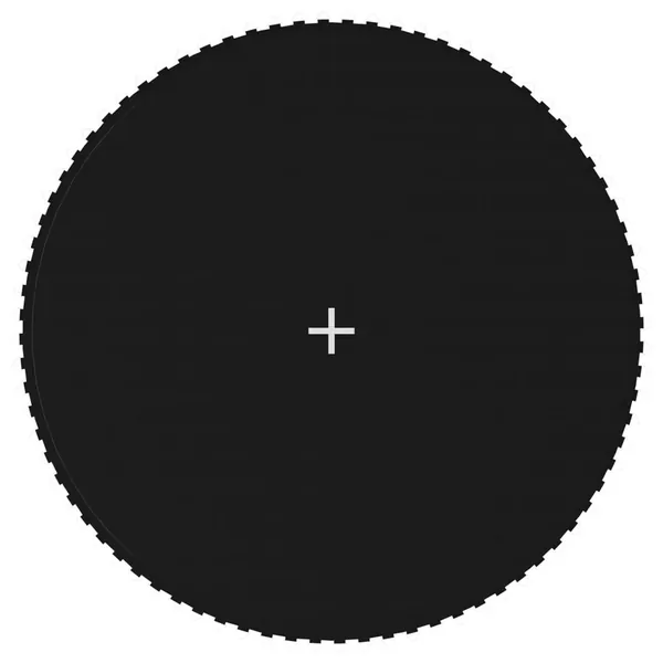 Tapis de saut Tissu Noir pour trampoline rond de 4,27 m