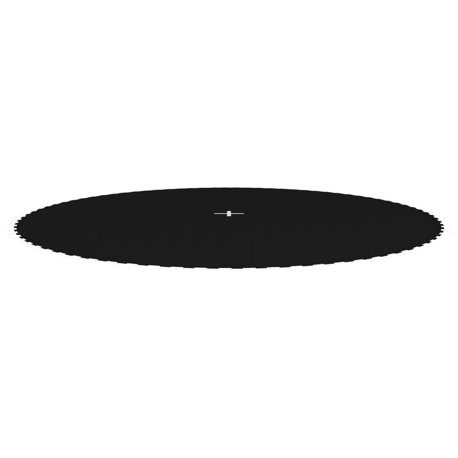 Tapis de saut Tissu Noir pour trampoline rond de 4,27 m - 2