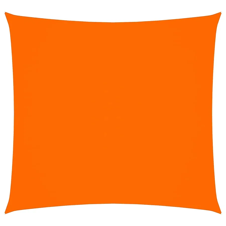 Voile de parasol tissu oxford carré 6x6 m orange - 2