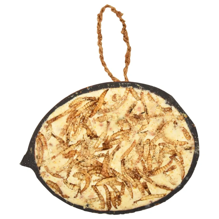 Moitiés de noix de coco de nourriture d'oiseaux 10 pcs 290 g - 6