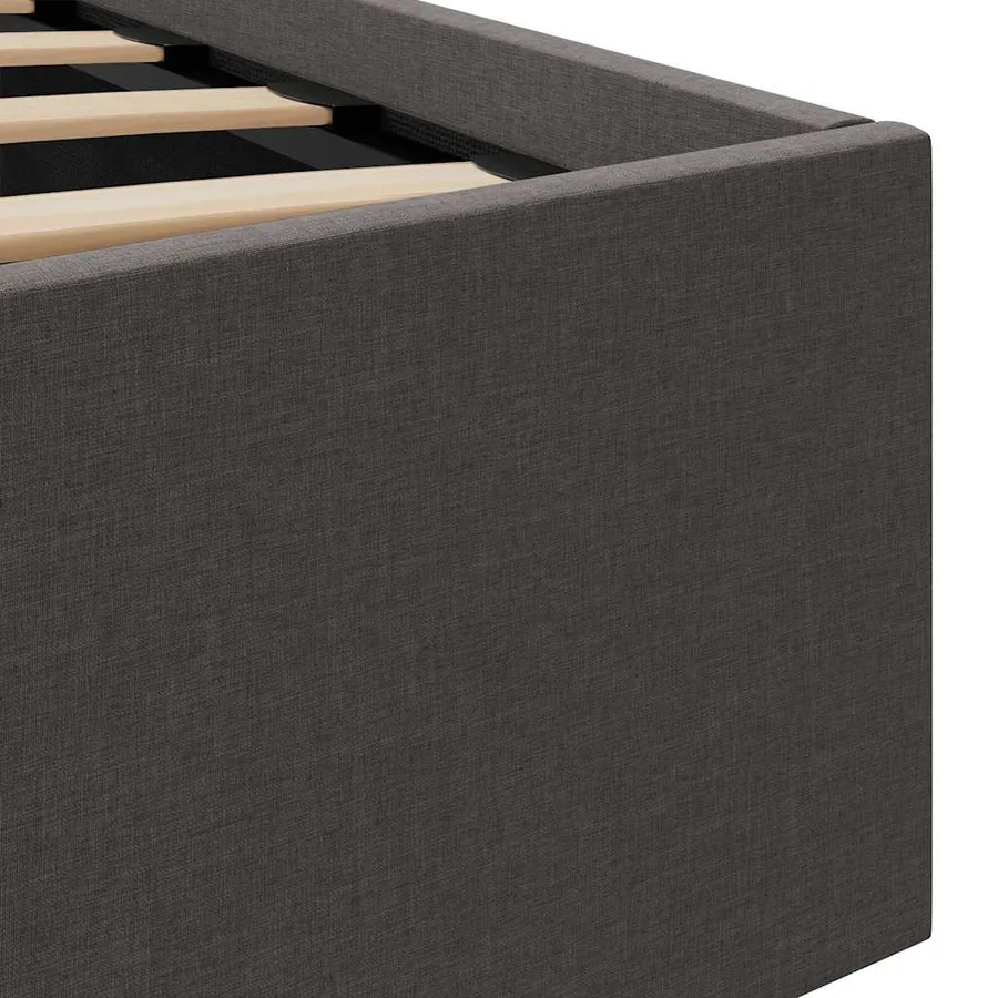 Cadre de lit à rangement hydraulique sans matelas 140x200 cm - 10