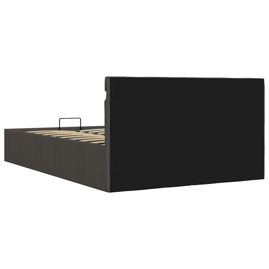 Cadre de lit à rangement hydraulique sans matelas 140x200 cm - 8