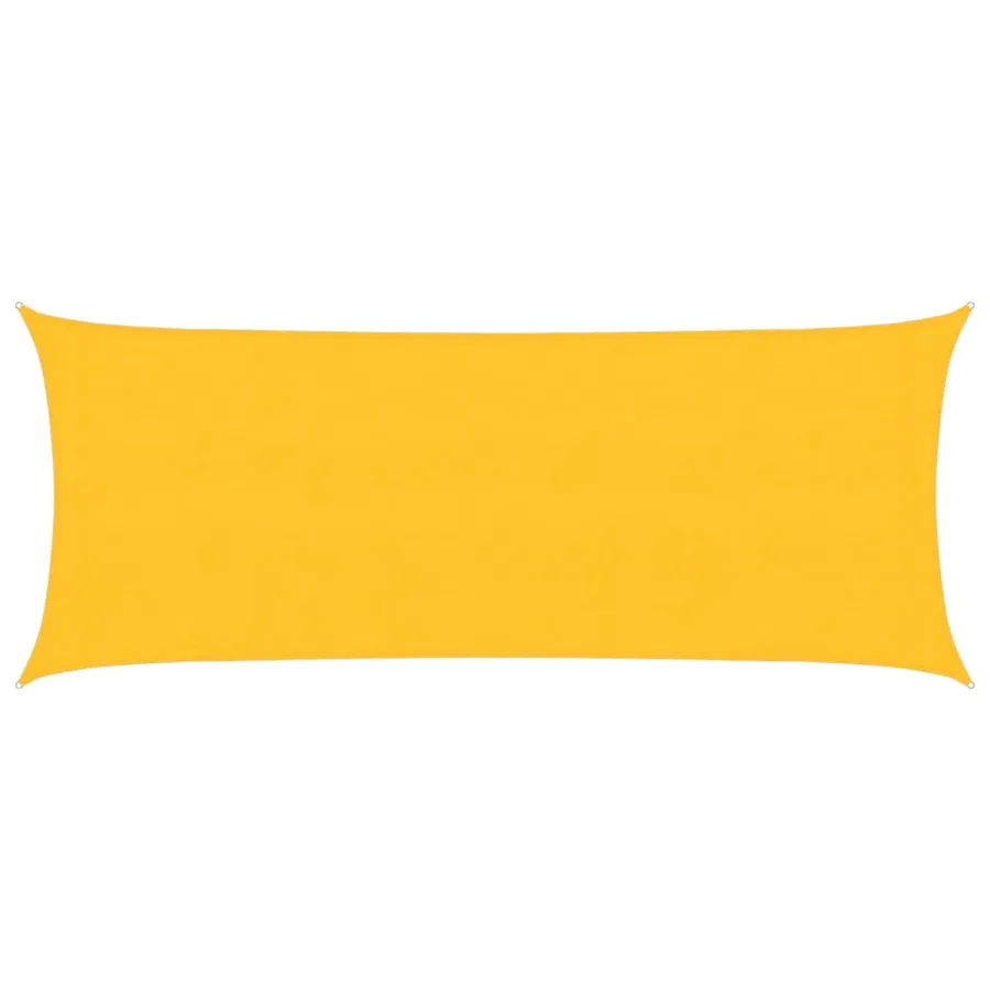 Voile d'ombrage 160 g/m² Jaune 2x5 m PEHD - 2